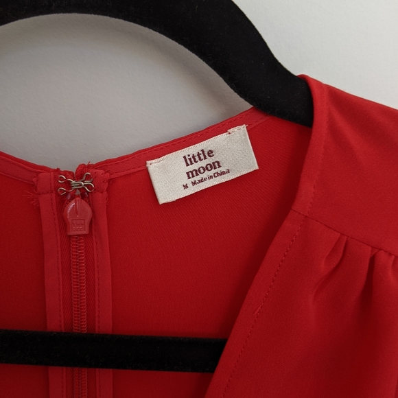 Wilfred Bluebell Red Dress - Picture 2 of 5